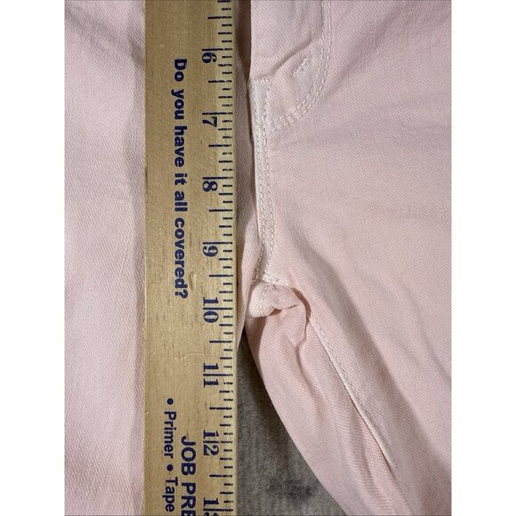 Mother The Looker Ankle Step Fray Jeans‎ Womens Size 29 Pink Lemonade Stretch - Picture 5 of 15